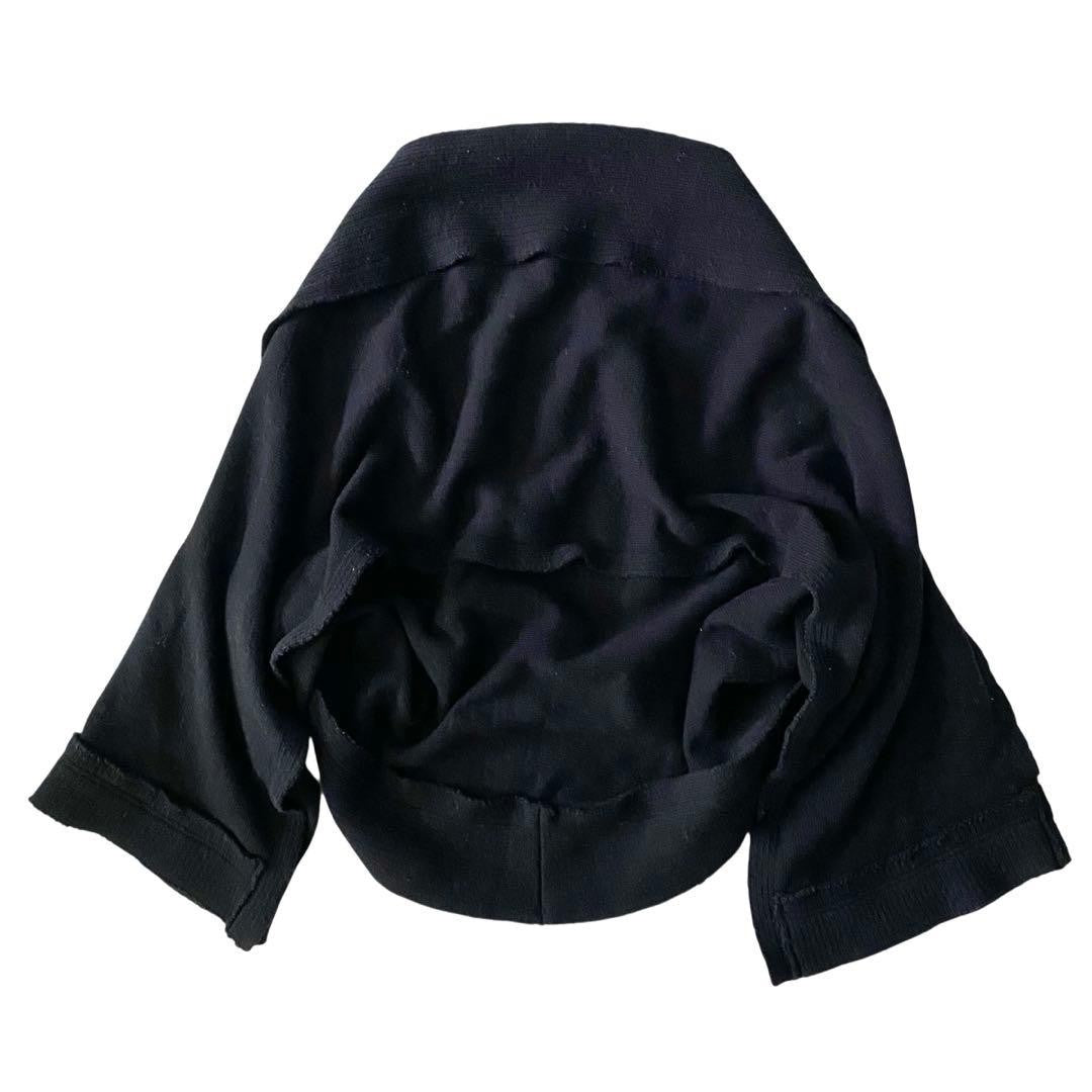 USED RARE ISSEY MIYAKE FETE WIDE-SLEEVE CARDIGAN BOLERO GOOD