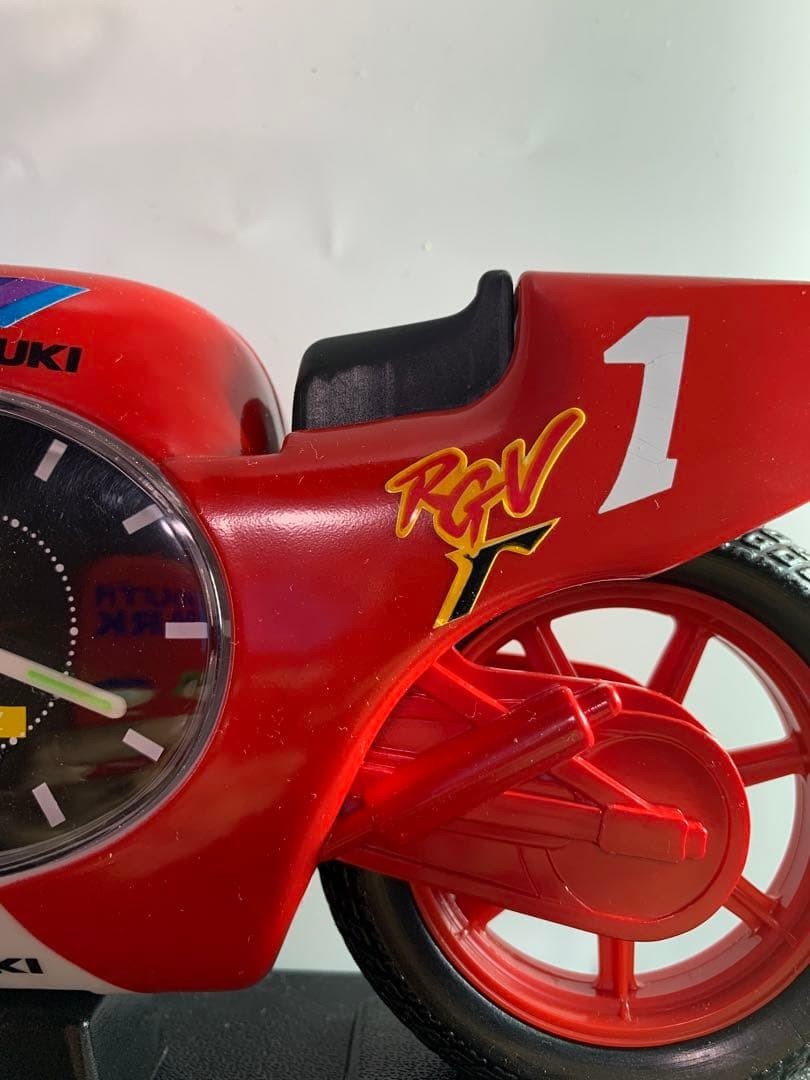 VTG SUZUKI RGV-Γ Alarm Clock Team LUCKY STRIKE Kevin Schwantz 1993 Working