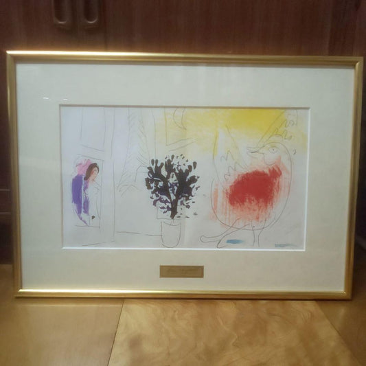 Marc Chagall Lithograph Oil painting Pastel painting Watercolor painting