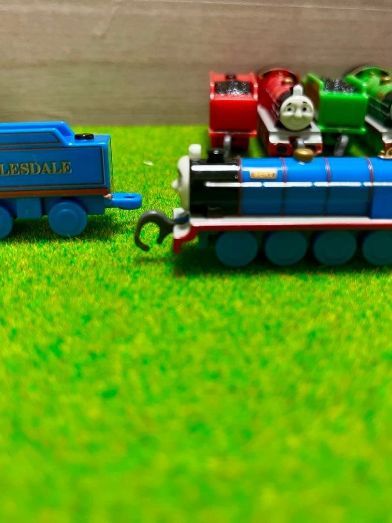 Tomy Capsule Plarail Mike Bart Rex Train Capsule Vehicle Toy Used Rare