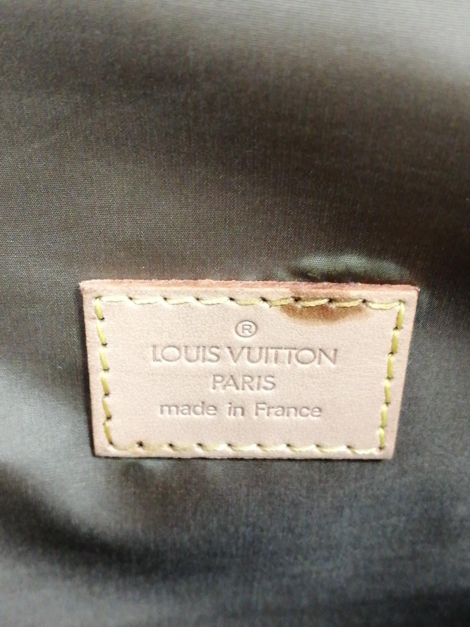 Louis Vuitton Damier Geant Mesage Crossbody Messager Bag M93031 Authentic