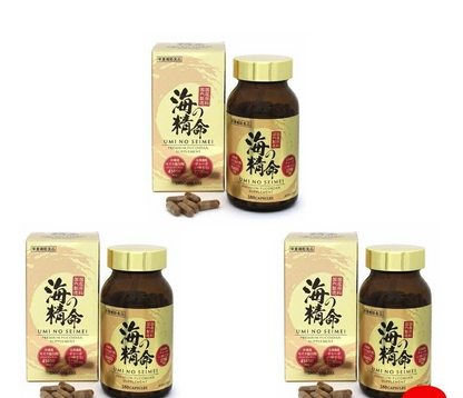 UMI NO SEIMEI raw materials Domestic manufacturing 180 pcs set of 3