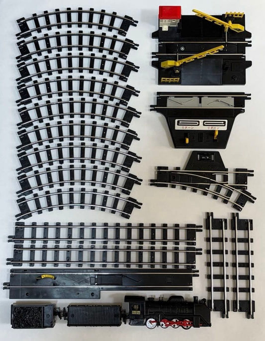 Tomy D51 101 Locomotive Rail Set Toy Train Ready to Use Vintage Gem