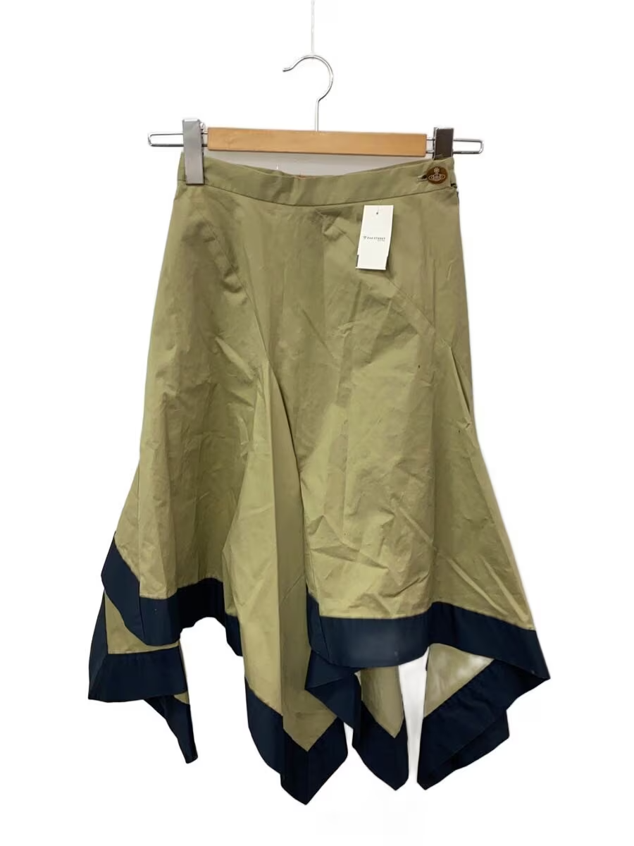 Vivienne Westwood RED LABEL asymmetry Skirt beige 2