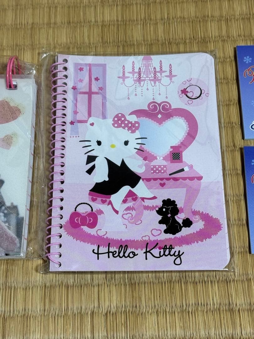 Hello Kitty Momoberry Memo Pad Set Block Memo Ring Notebook Unused