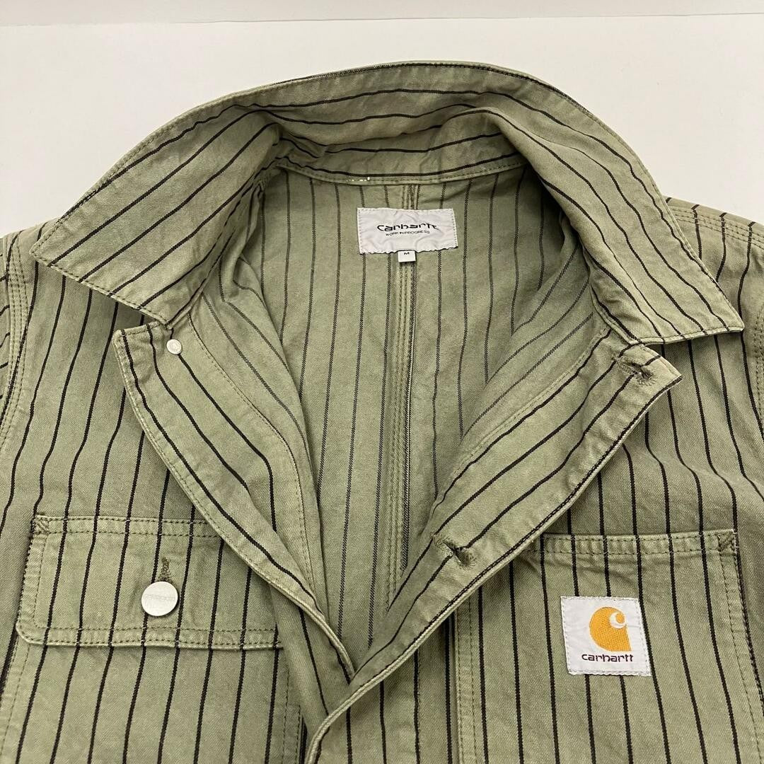 Carhartt TRADE MICHIGAN COAT M Cotton KHK Stripe i029105