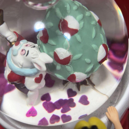 Disney Alice in Wonderland Figure Snow Globe