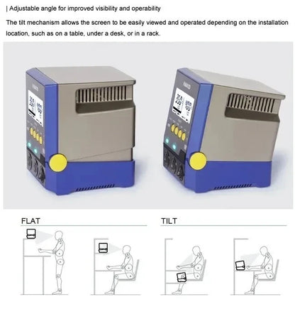 Hakko FX971-81 Soldering Station 100V with 2-Pin Grounded Plug Japan Import New
