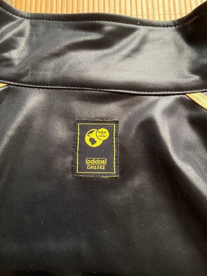 Adidas Chile62 Tracksuit Set Limited Edition Black Gold Stripe M Japan Rare
