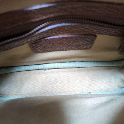 Ralph Lauren Polo Shoulder Bag Brown Women Limited Edition Rare Model VHTF