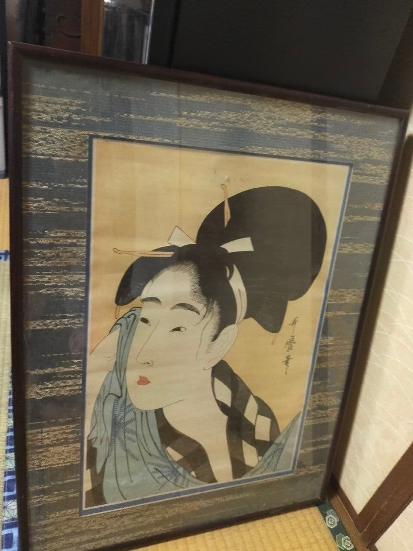 Kitagawa Utamaro Beauty Paintings Objects Vintage Showa Retro