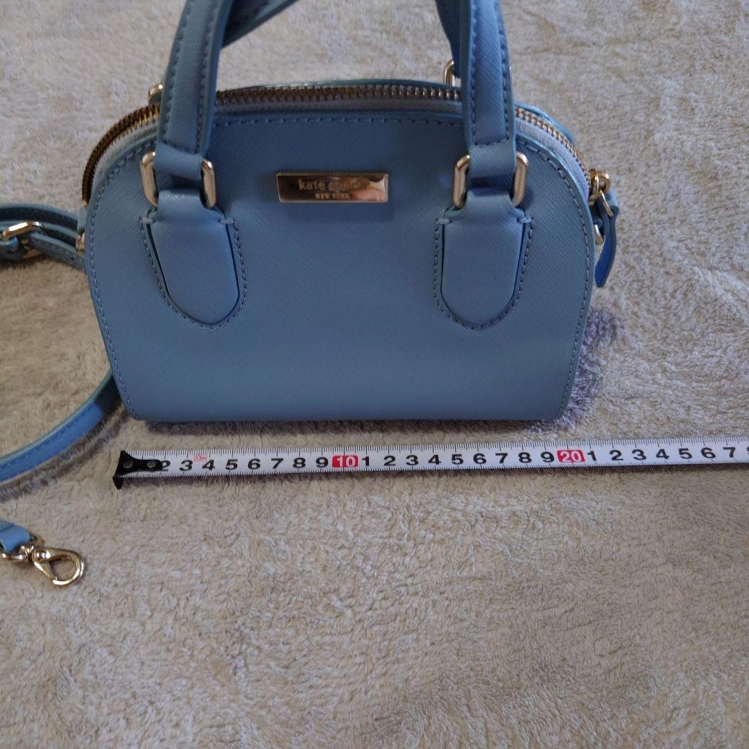 kate spade NEWERA mini shoulder light blue.