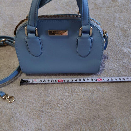 kate spade NEWERA mini shoulder light blue.