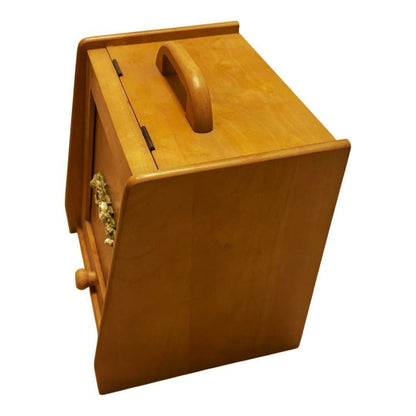 Showa Retro Wooden Tabletop Dresser Vanity Cosmetics Box