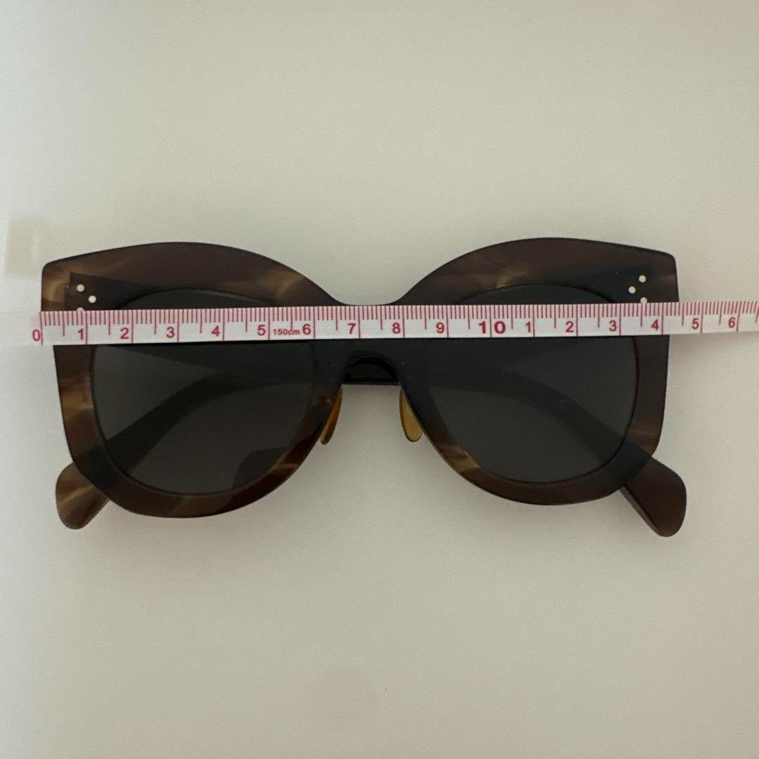CELINE Brown Cat-Eye Sunglasses