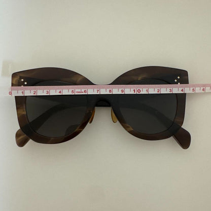 CELINE Brown Cat-Eye Sunglasses