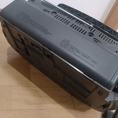 Victor CD radio cassette player with remote control, Showa era retro style.