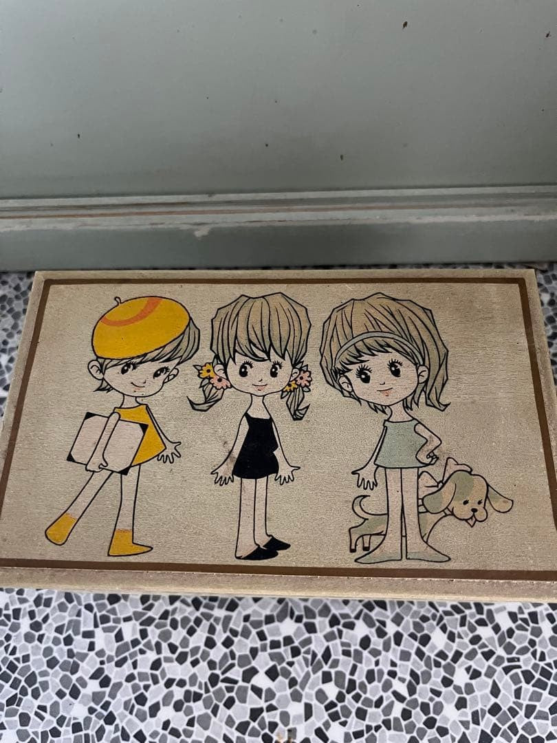 Showa Retro Ballerina Music Box