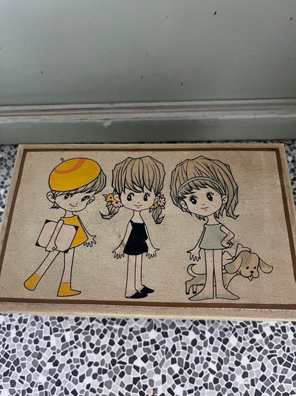 Showa Retro Ballerina Music Box