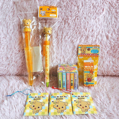 Sanrio Chibimaru Mascot Pen Memo Set 2003-2004 Rare Vintage Japan