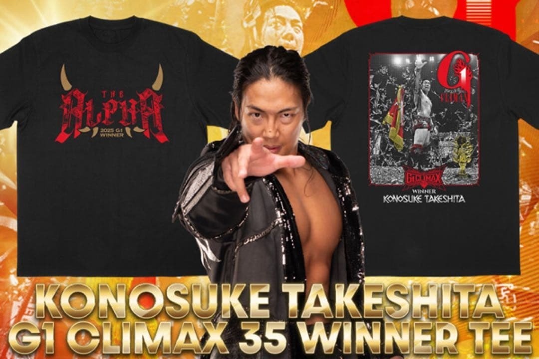 NJPW KONOSUKE TAKESHITA G1 Climax 35 T-Shirt Unopened Rare New