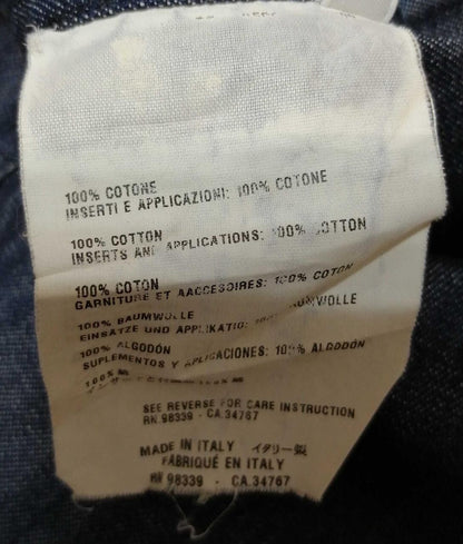 miumiu denim jacket size M length 19.6 inches