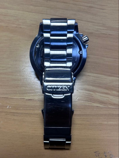 Citizen ProMaster BN0159-15X Red Dial Solar Timepiece Rare Wristwatch