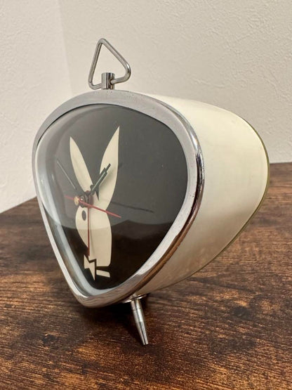 Playboy Alarm Clock Retro Collectible Rare Vintage Working Timepiece Interior