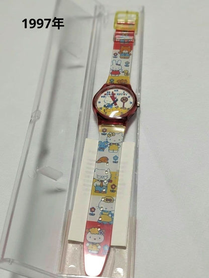 Sanrio Hello Kitty Unused Timepiece 1997 Wristwatch Rare Collectible from Japan