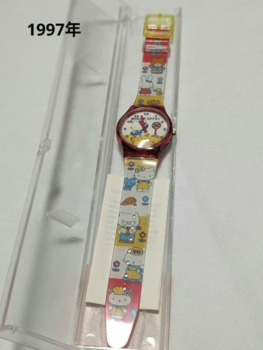 Sanrio Hello Kitty Unused Timepiece 1997 Wristwatch Rare Collectible from Japan