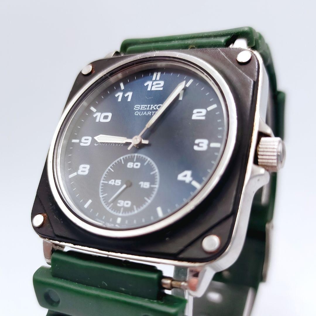 【Battery Replaced】Rare, Excellent Condition Seiko Silver Wave, Made in 1981