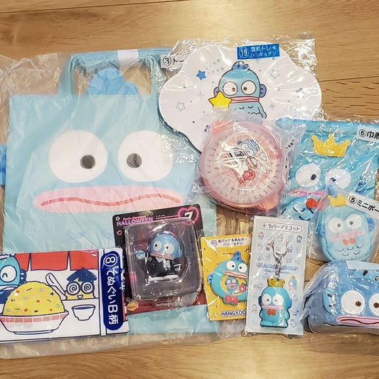 Sanrio Hangyodon Kuji Prize Bundle Unopened Official Character Goods