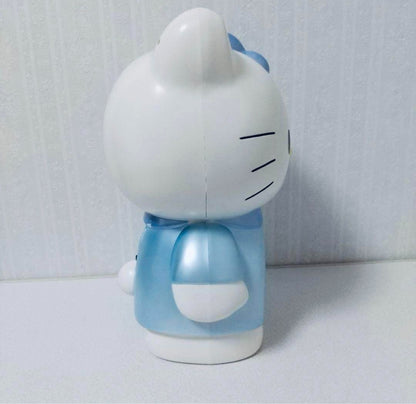 Rare Hello Kitty Nurse Alarm Clock Large Blue Sanrio R429 Rhythm Tested