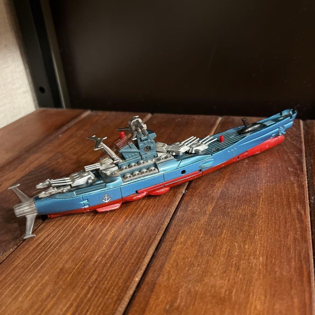 Popy PC-13 Chogokin Space Battleship Yamato III Figure Vintage Diecast Rare 7295