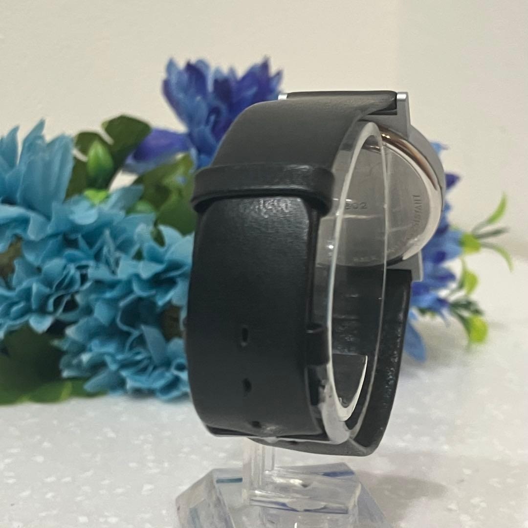 Junk BRAUN Quartz Watch Black German Design Not Working Vintage Rare Japan