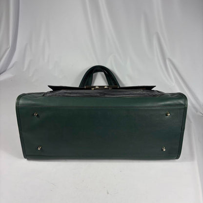 Anya Hindmarch Women Bag Leather 2Way Shoulder Green Limited Edition VHTF Popula