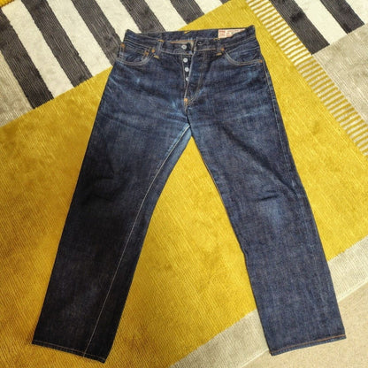 EVISU Jeans NO.1 Special White Seagull 2000 w33×35 Made in Japan Authentic