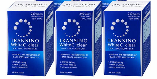 TRANSINO White C Clear 240 Tablets for 2 months set of 3