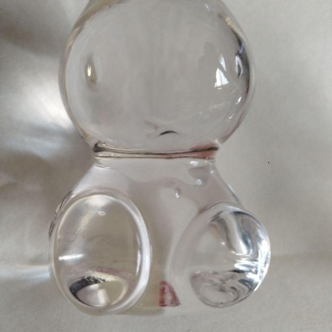 Ultra-Rare Vintage Miffy Glass Figurines (2-Piece Set) Paperweights