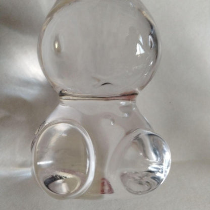 Ultra-Rare Vintage Miffy Glass Figurines (2-Piece Set) Paperweights