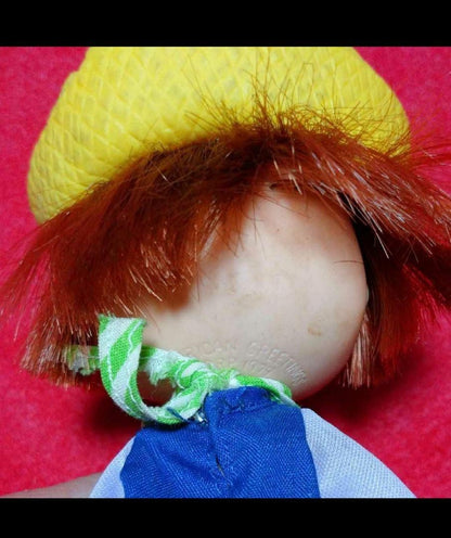 Vintage Retro Sofubi Strawberry Shortcake Doll