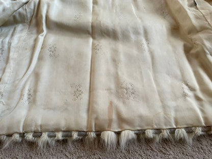 SAFURON Fur Jacket Width 46cm Vintage Brown Hook Coat Remake Material Rare
