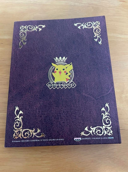 Pokemon Banpresto Character Mail Collection File binder 1990's Super Rare Japan