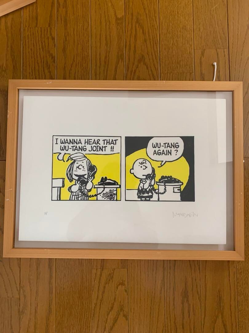 Mark drew Silkscreen edition autographed and framed #2 From Japan