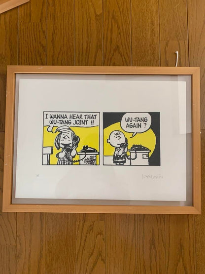 Mark drew Silkscreen edition autographed and framed #2 From Japan