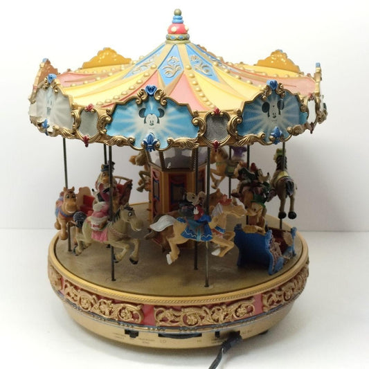 A Mickey Holiday Carousel Disney Merry-Go-Round Vintage