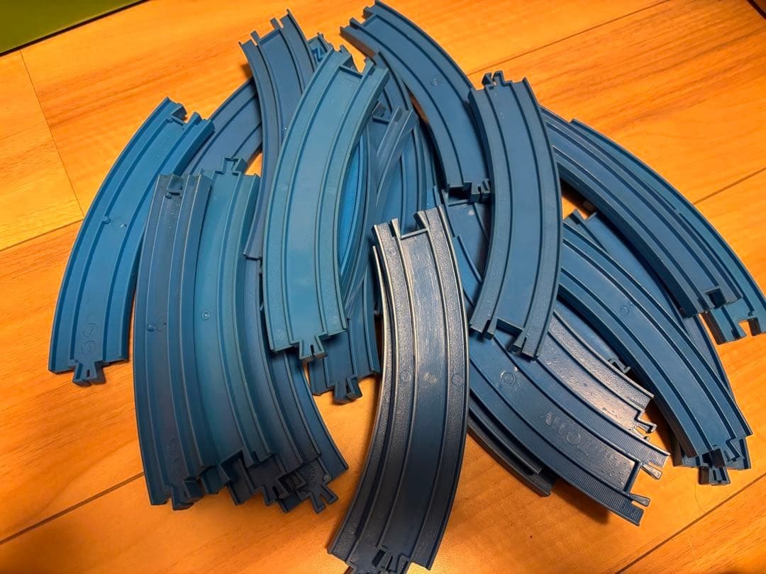 Tomy Thomas Plarail Rail Set Vintage Lot Blue Tracks 100 Pieces Complete