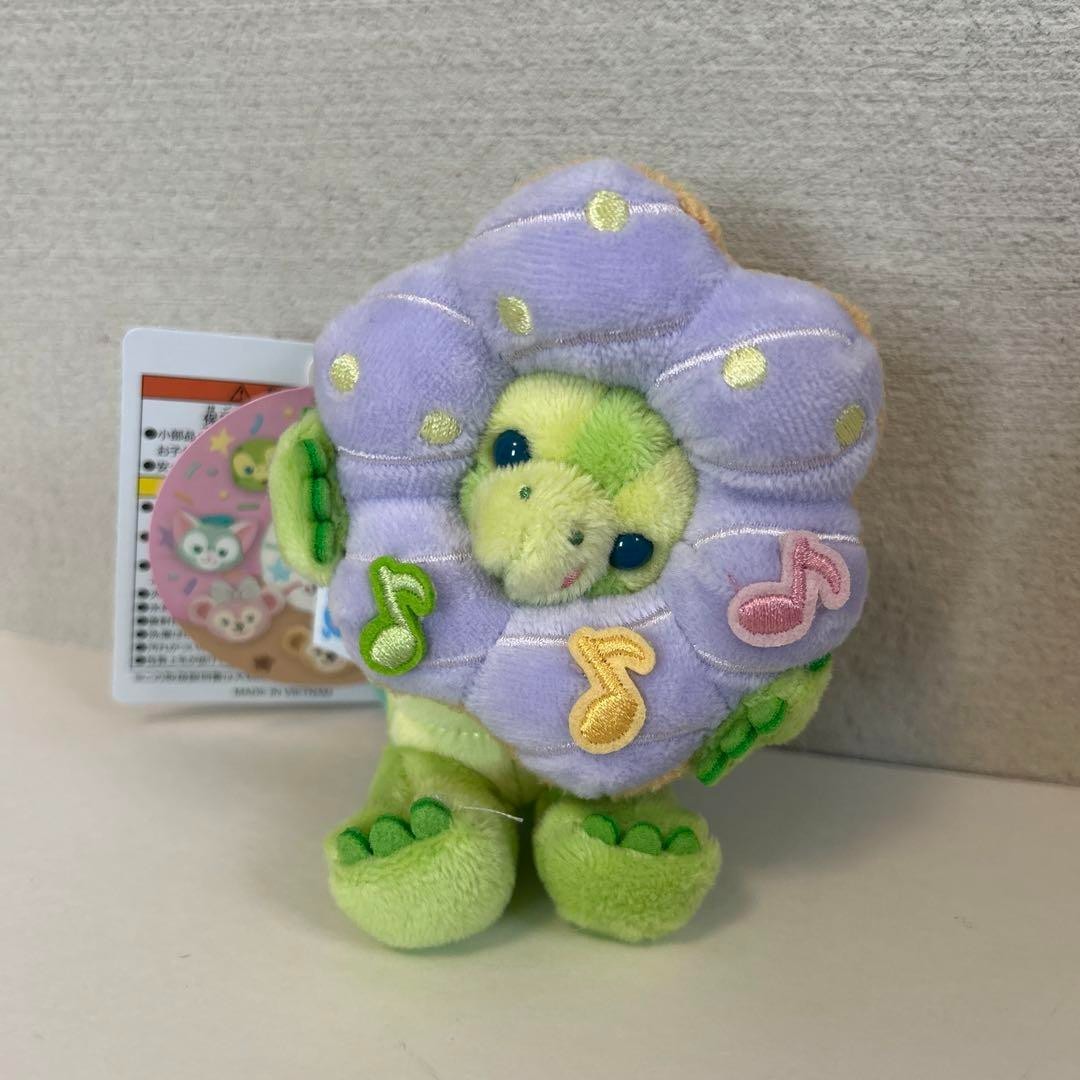 Duffy ShellieMay Gelatoni StellaLou CookieAnn Plush Bag Clip Set Disney Used Jap