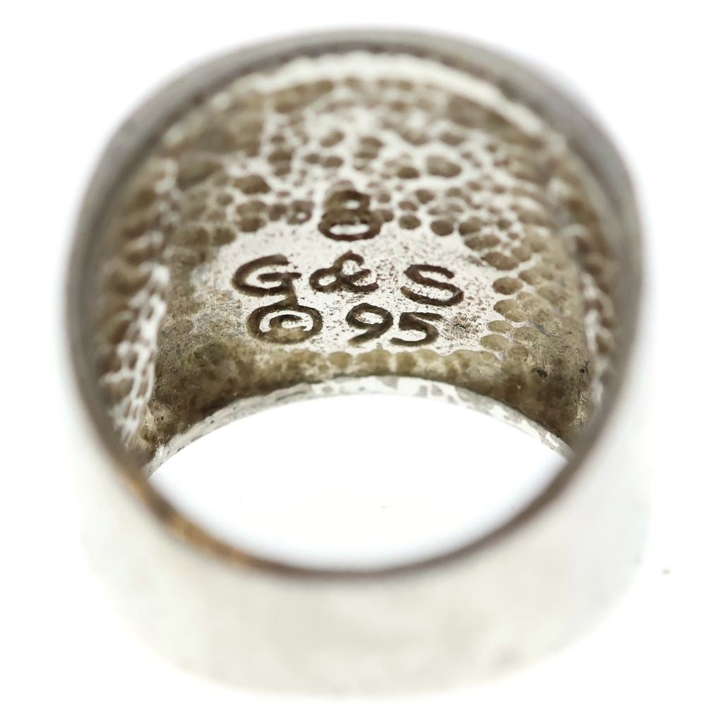 Indian Jewelry G&S Gordon & Smith Thunderbird Ring Silver
