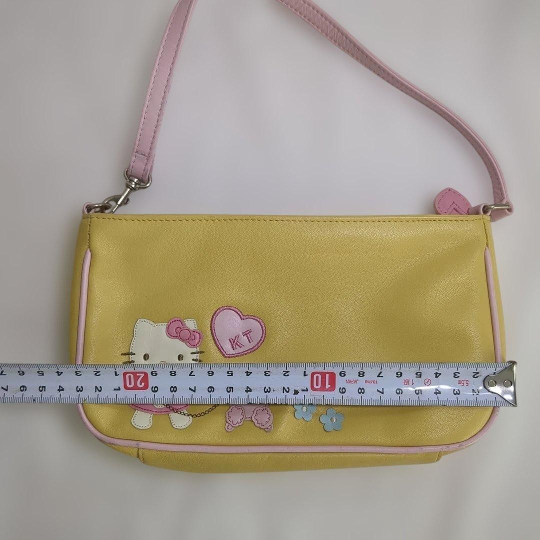 Hello Kitty Vintage Handbag Rare Used Cotton Canvas Bag